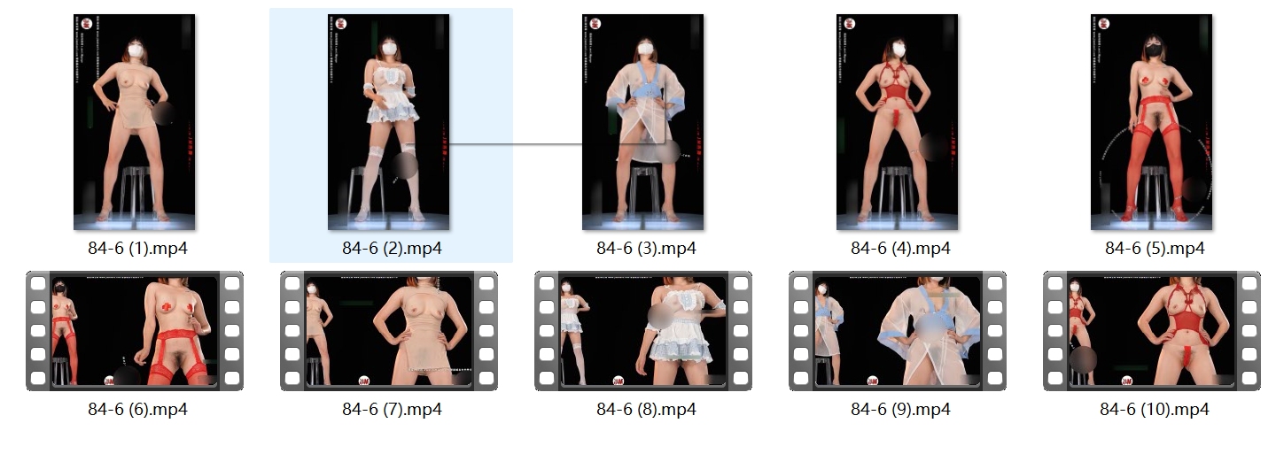 假面热舞 NO84-NO6 HD 10V-预览图片